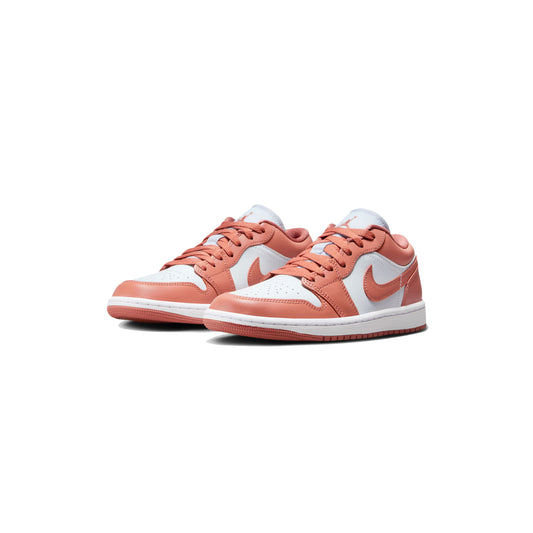 Nike WMNS Air Jordan 1 Low Nike Women's Air Jordan 1 Low "Sky J Orange" Pure Platinum/Sky J Orange [DC0774-080]