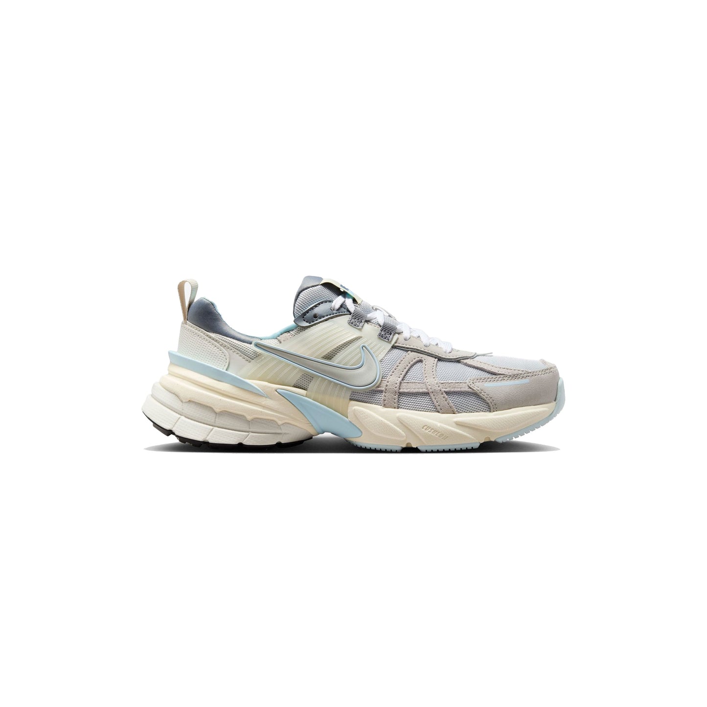 NIKE WMNS V2K RUN LT BONE/LIT IRON ORE/SMOKE GREY/METALLIC [FZ3596-072]