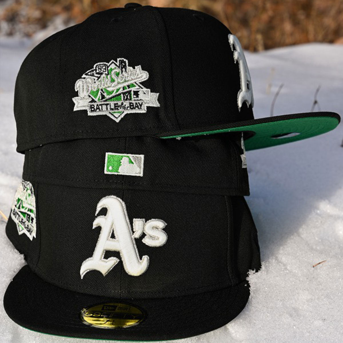 NEW ERA Oakland Athletics - 59Fifty 1989 World Series Battle of the Bay Black