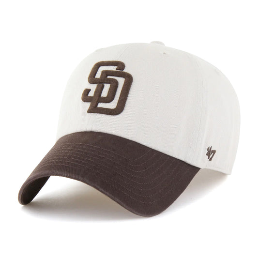 ’47 San Diego Padres - GRAND STAND CLEAN UP BONE/BROWN 【GRDSD21GWS】