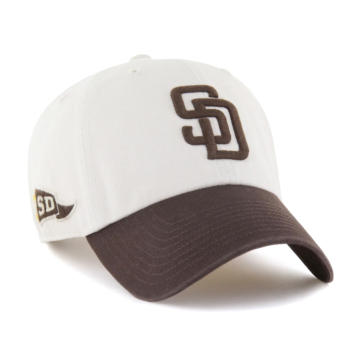 ’47 San Diego Padres - GRAND STAND CLEAN UP BONE/BROWN 【GRDSD21GWS】