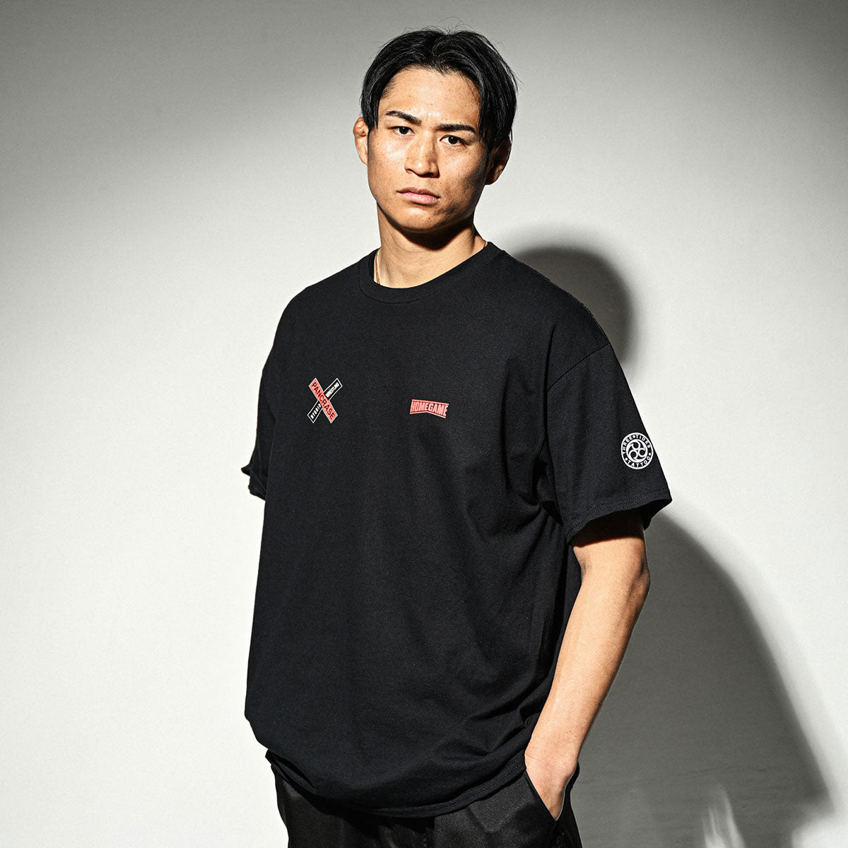 HOMEGAME × GRAPPLER BAKI × PANCRASE × THREE TIDES TATTOO 花山薫 S/S TEE 半 –  HOMEGAME TOKYO