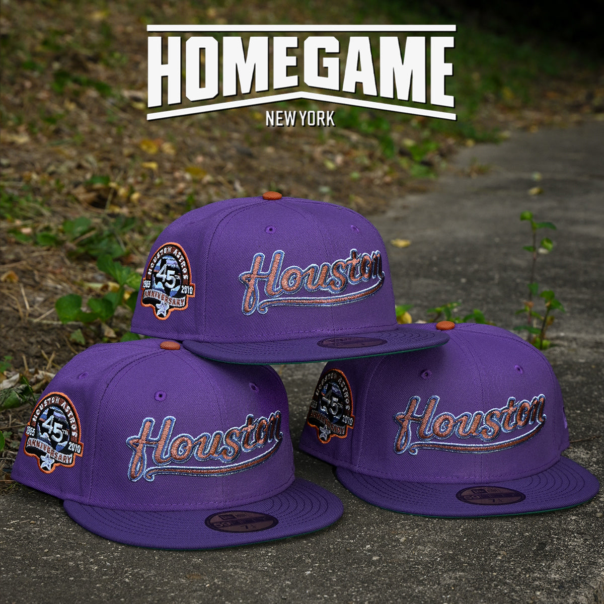 NEW ERA Houston Astros - 59Fifty 45th Anniversary Varsity Purple/New Orchid