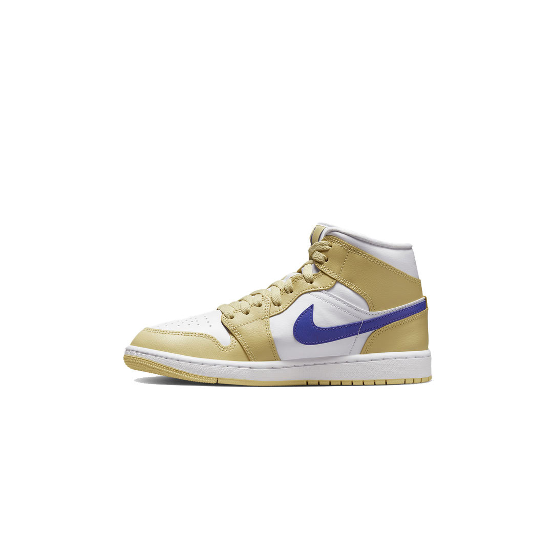 NIKE WMNS AIR JORDAN 1 MID Lemon Wash Nike Women's Air Jordan 1 Mid "Lemon Wash" [BQ6472-701]