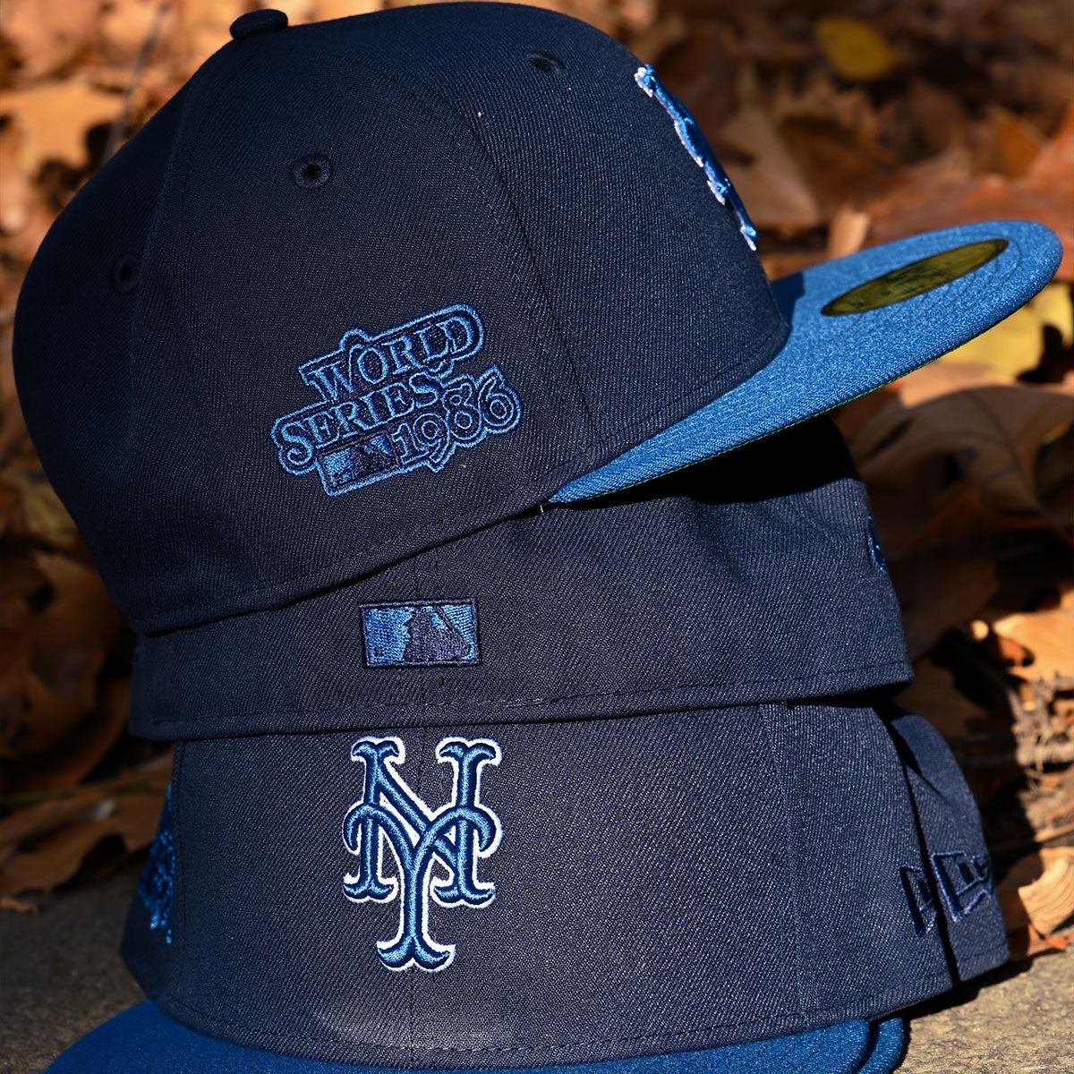 NEW ERA New York Mets - 59Fifty 1986 WS Night Shift Navy/Seashore Blue