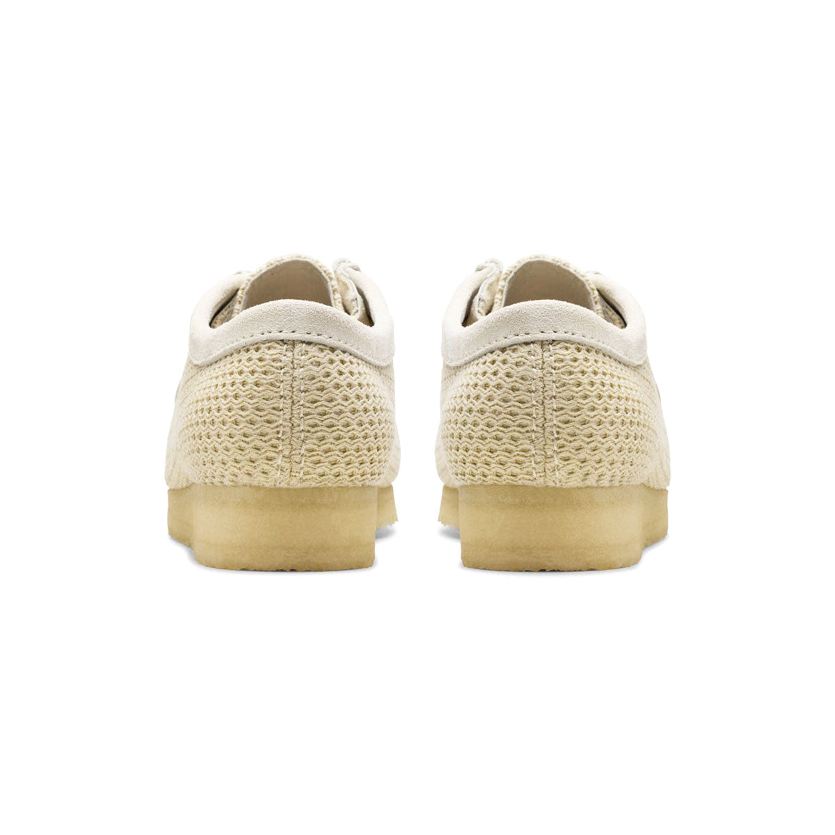 Clarks Original Wallabee Off White Mesh クラークスオリジナル ワラビー オフホワイト メッシュ【26175849】