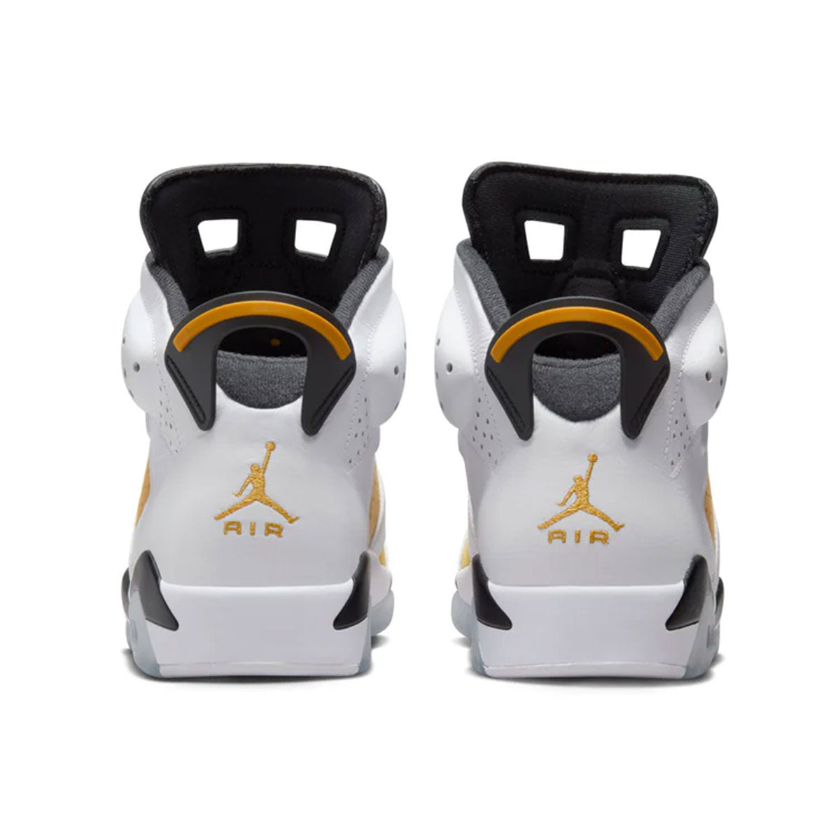 NIKE AIR JORDAN 6 RETRO (WHITE/YELLOW OCHRE-BLACK) Nike Air Jordan 6 Retro "Yellow Ochre" [CT8529-170]