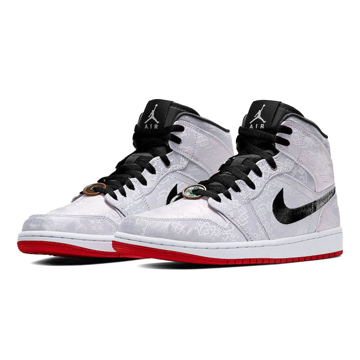 NIKE AIR JORDAN 1 MID SE FRLS GC (白色/黑色 - 白色) Nike Air Jordan 1 Mid SE FRLS GC 白色/黑色 - 白色 [CU2804-100]