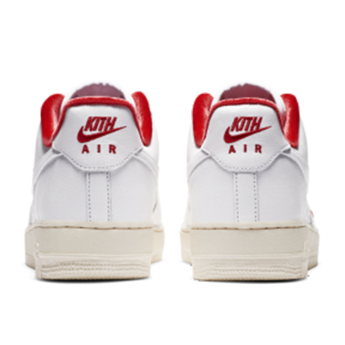 27.5cm】 KITH × NIKE AIR FORCE 1 LOW  WHITE / RED  キス × ナイキ エア フォース –  HOMEGAME TOKYO