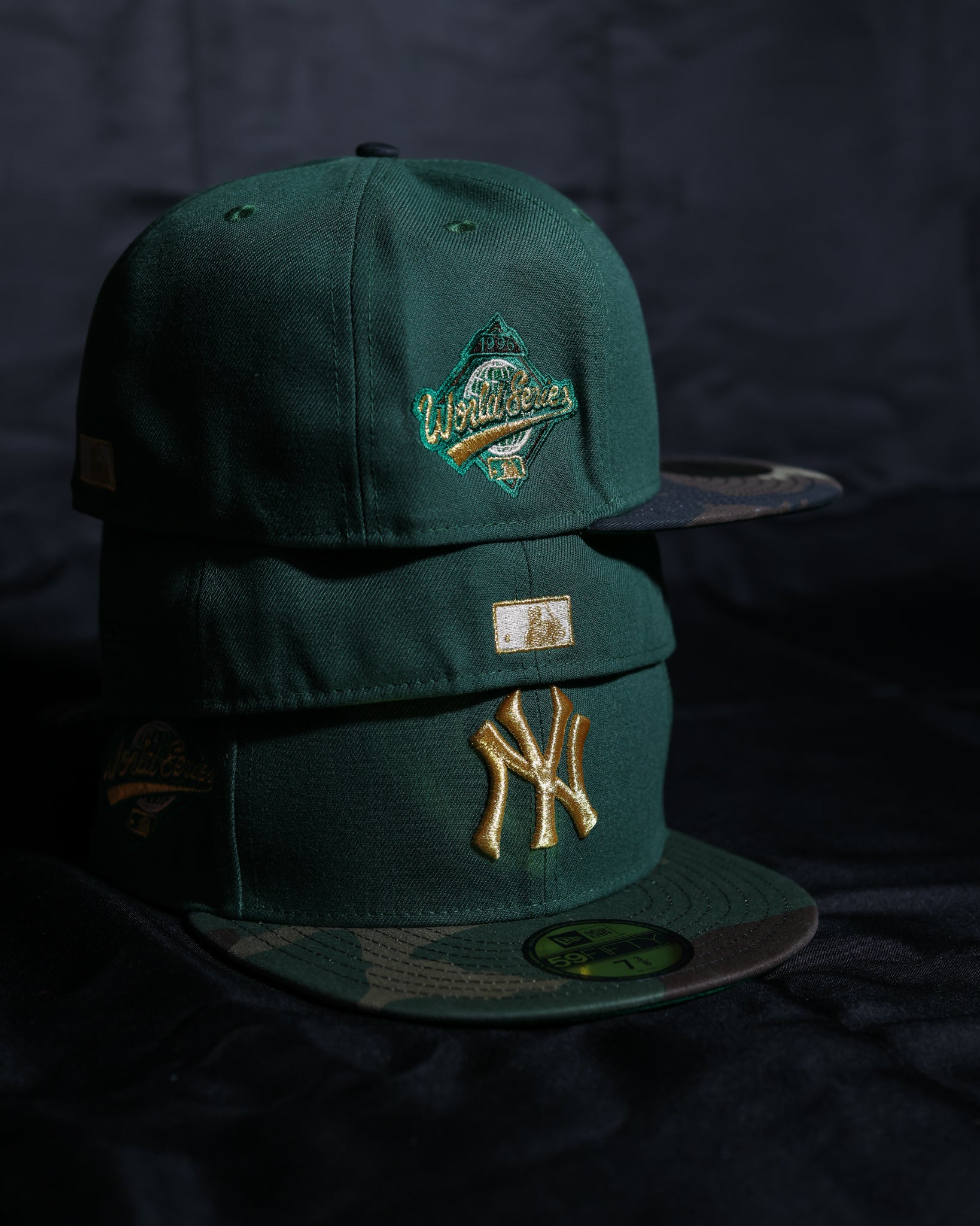 NEW ERA - New York Yankees 1996 World Series Dark Green/Woodland