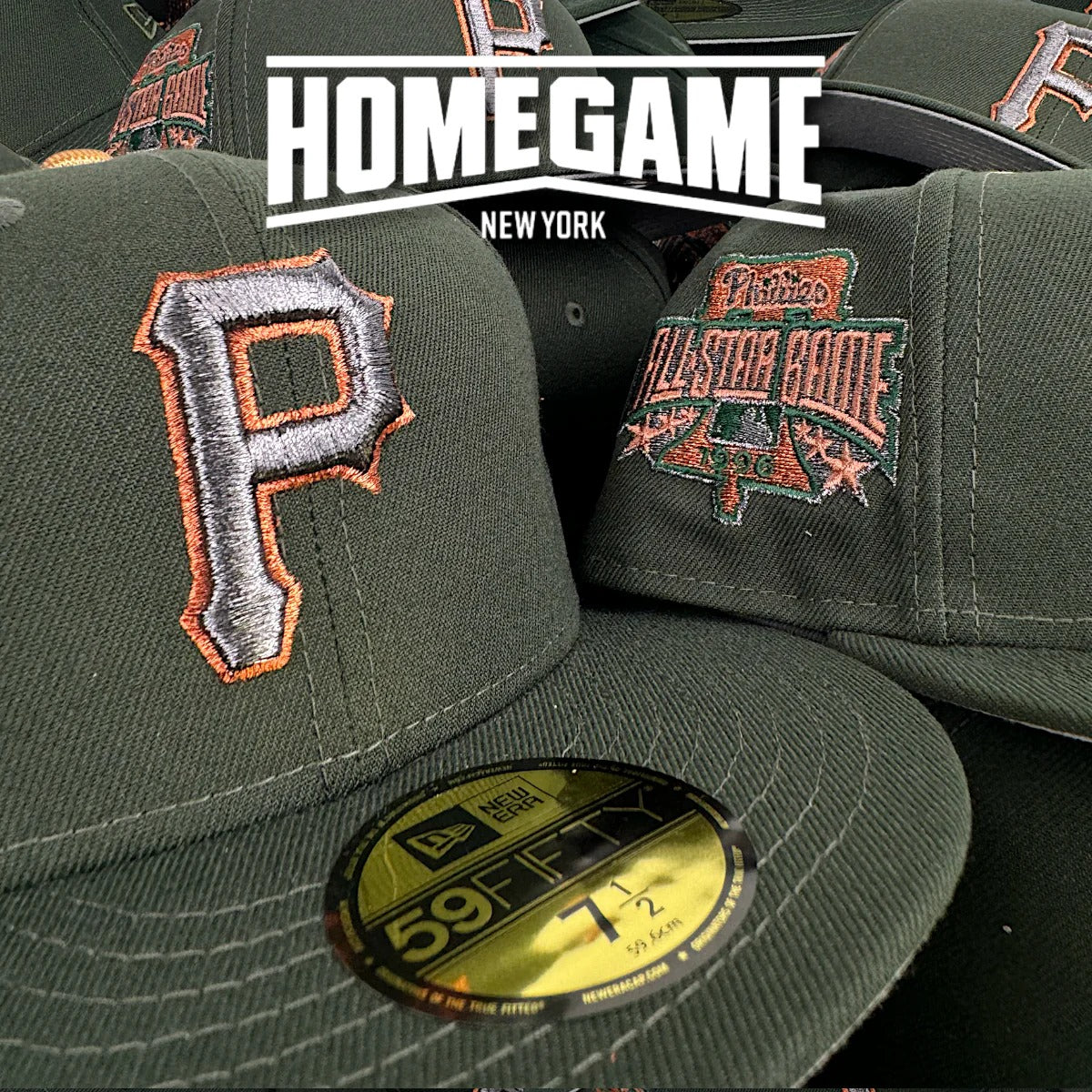 NEW ERA - 59FIFTY PITTSBURGH PIRATES ALL STAR GAME 1996 DARK SEAWEED