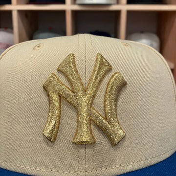 NEW ERA - 59FIFTY Shock Drop Olympic Yankees 1939 World Series Vegas Gold/Light Royal