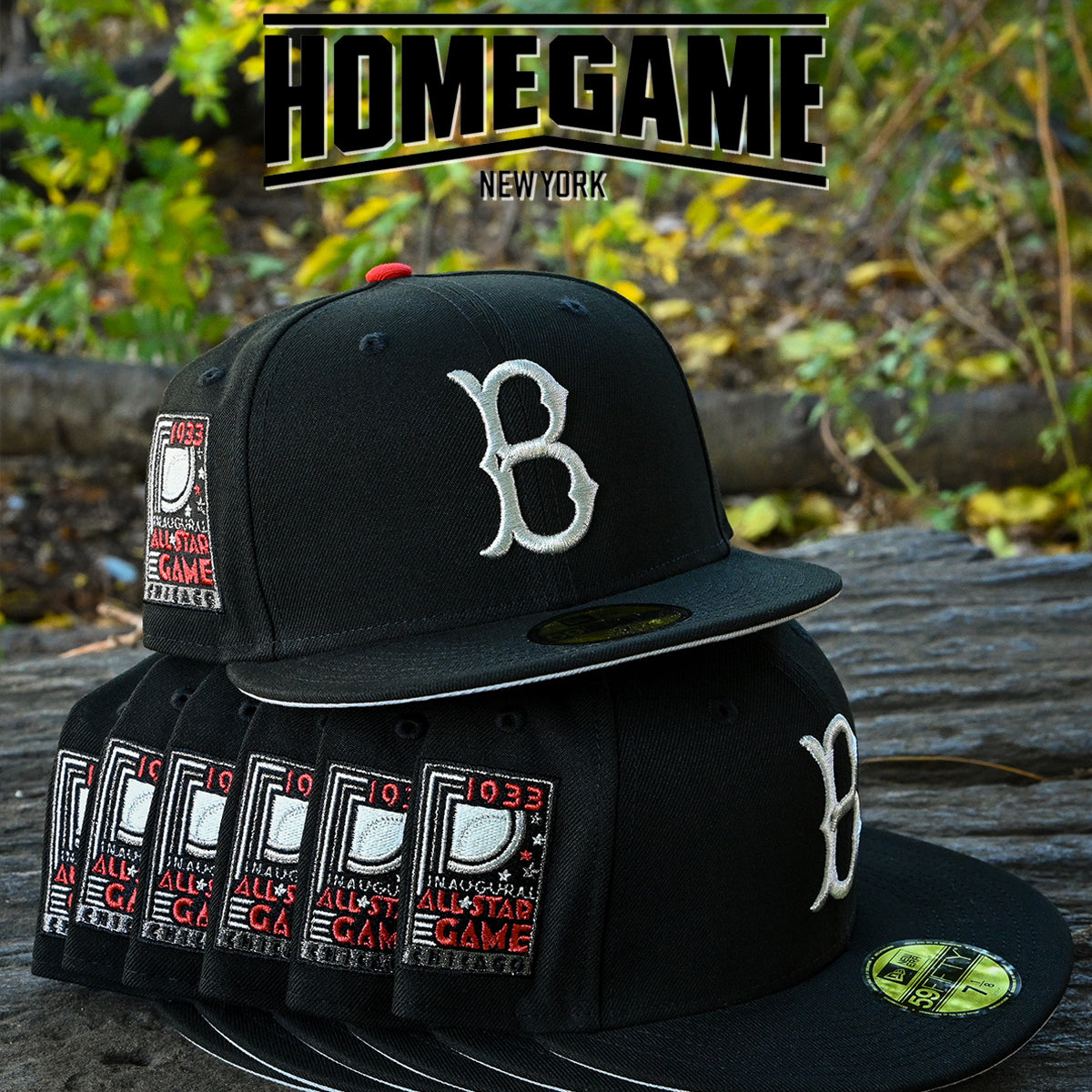 NEW ERA Brooklyn Dodgers - 59Fifty 1933 All Star Game Black