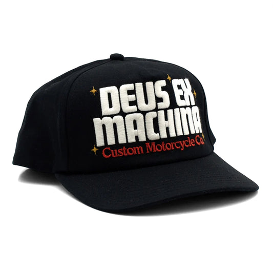 DEUS EX MACHINA - DROP DOWN CAP BLACK【DMP257957】