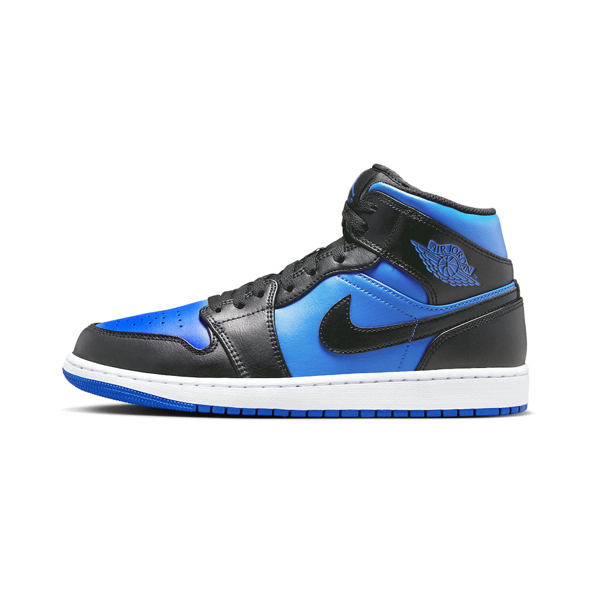 NIKE AIR JORDAN 1 MID「黑/白/寶藍」 Nike Air Jordan 1 Mid「黑/白/寶藍」 [DQ8426-042]