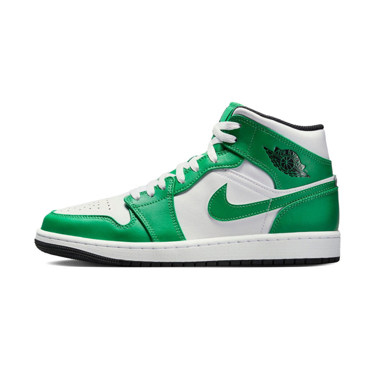 NIKE AIR JORDAN 1 MID (幸運綠/黑-白) Nike Air Jordan 1 Mid "幸運綠/黑-白" [DQ8426-301]