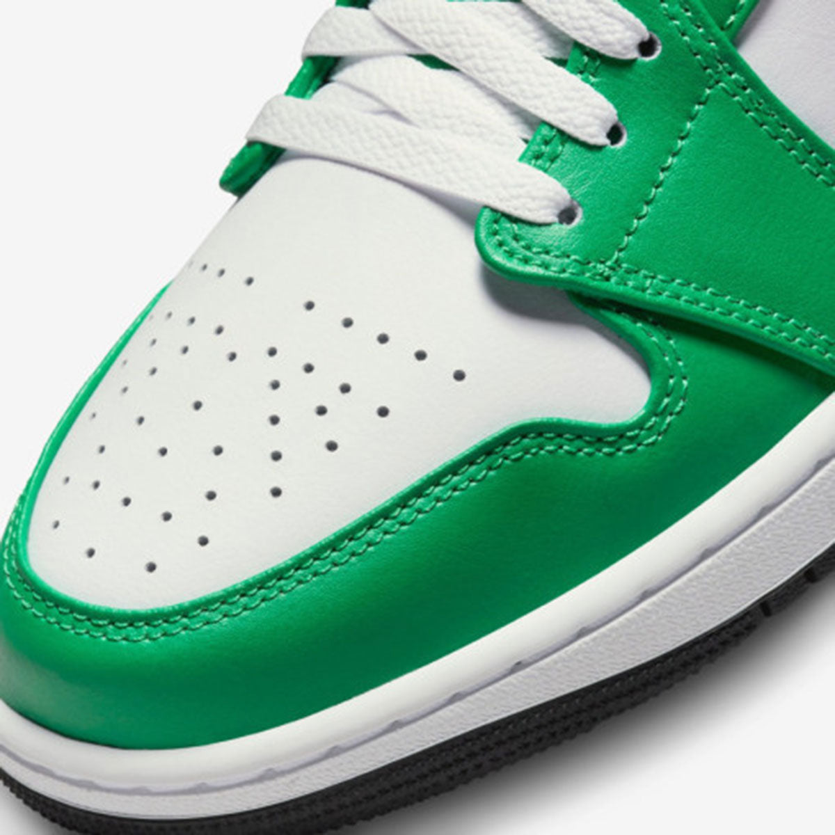 NIKE AIR JORDAN 1 MID ( LUCKY GREEN / BLACK - WHITE ) ナイキ エア