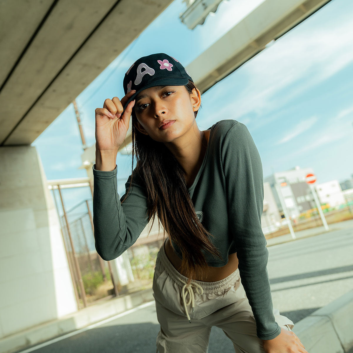 Ai-Bit - ”A” FLOWER CAP【AI-LCP09】