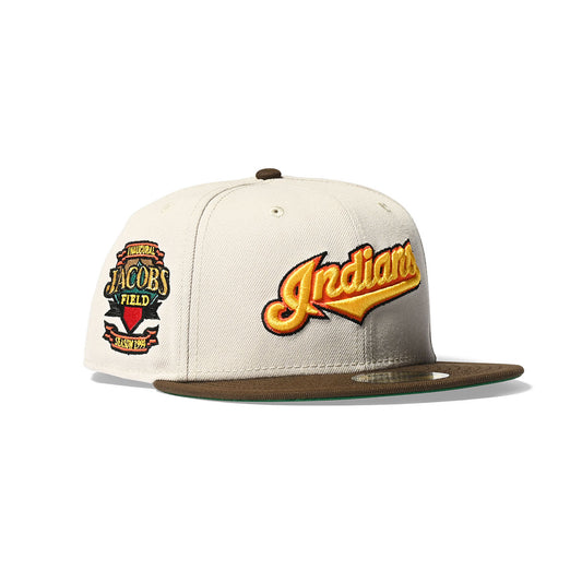 NEW ERA Cleveland Indians - 59FIFTY JACOBS FIELD 1994 IS STONE/WALNUT【70817681】