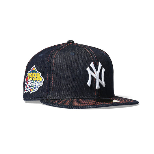 NEW ERA New York Yankees - 59FIFTY 1999 WS DENIM/ORANGE【70815005】