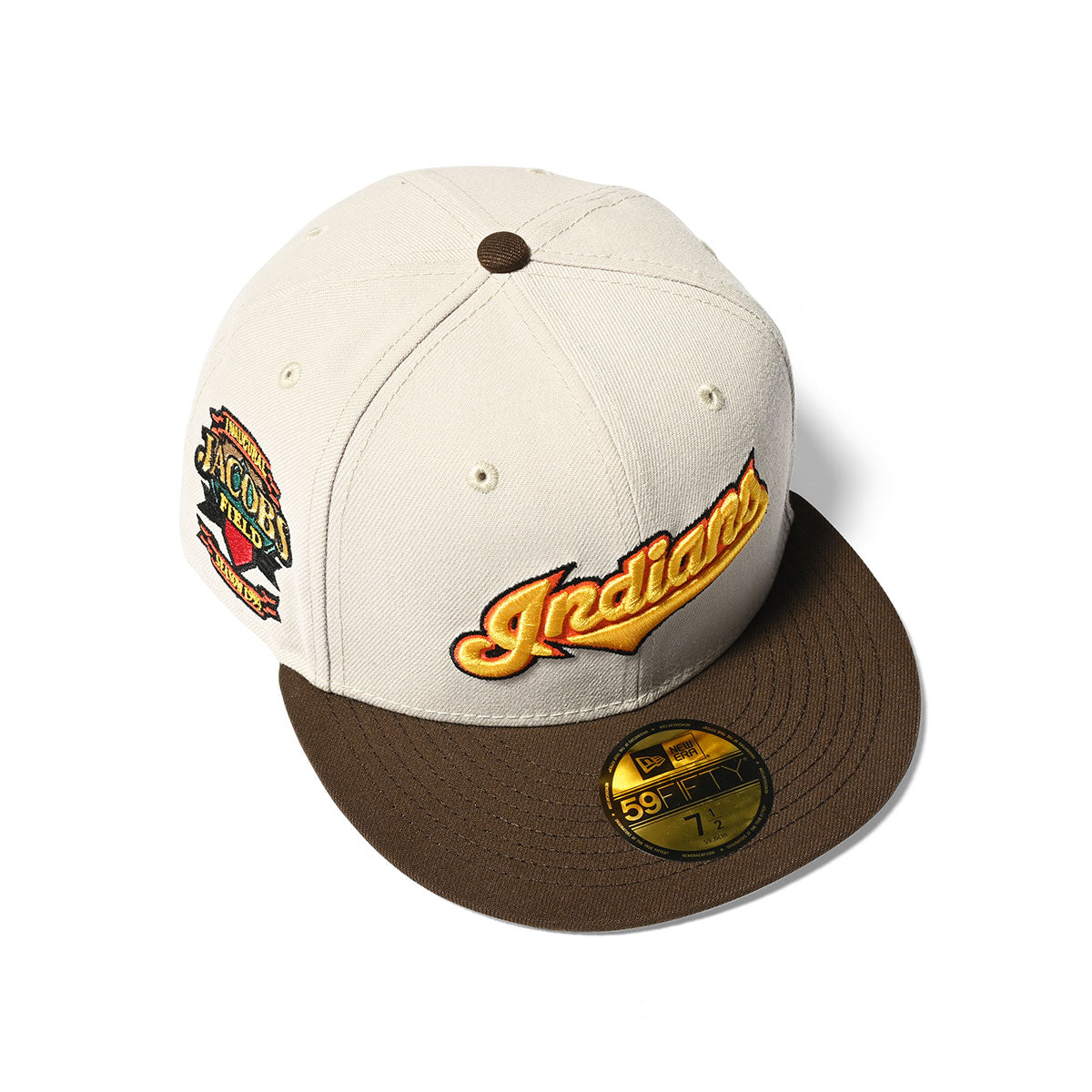 NEW ERA Cleveland Indians - 59FIFTY JACOBS FIELD 1994 IS STONE/WALNUT【70817681】
