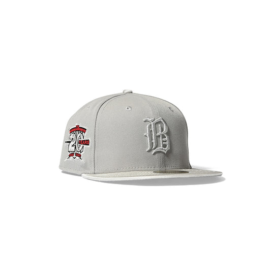 NEW ERA Birmingham Barons - 59FIFTY CO 20TH ANV GREY/METALLIC SILVER【70834067】