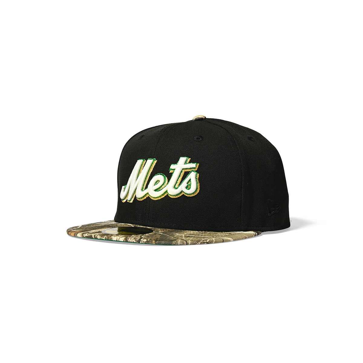 NEW ERA New York Mets - 59FIFTY CO 50TH ANV BLACK/REAL TREE [70047101]