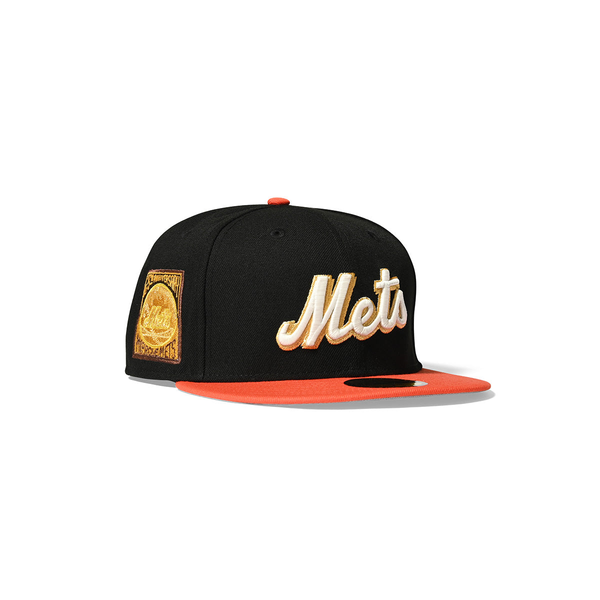 NEW ERA New York Mets - 59FIFTY CO 25TH ANV BLACK/ORANGE【70854601】