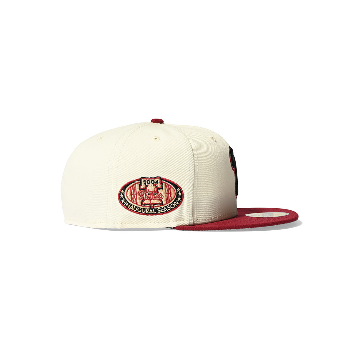 NEW ERA Philadelphia Phillies - 59FIFTY CO 2004 IS CHROME/BURGUNDY【70858251】