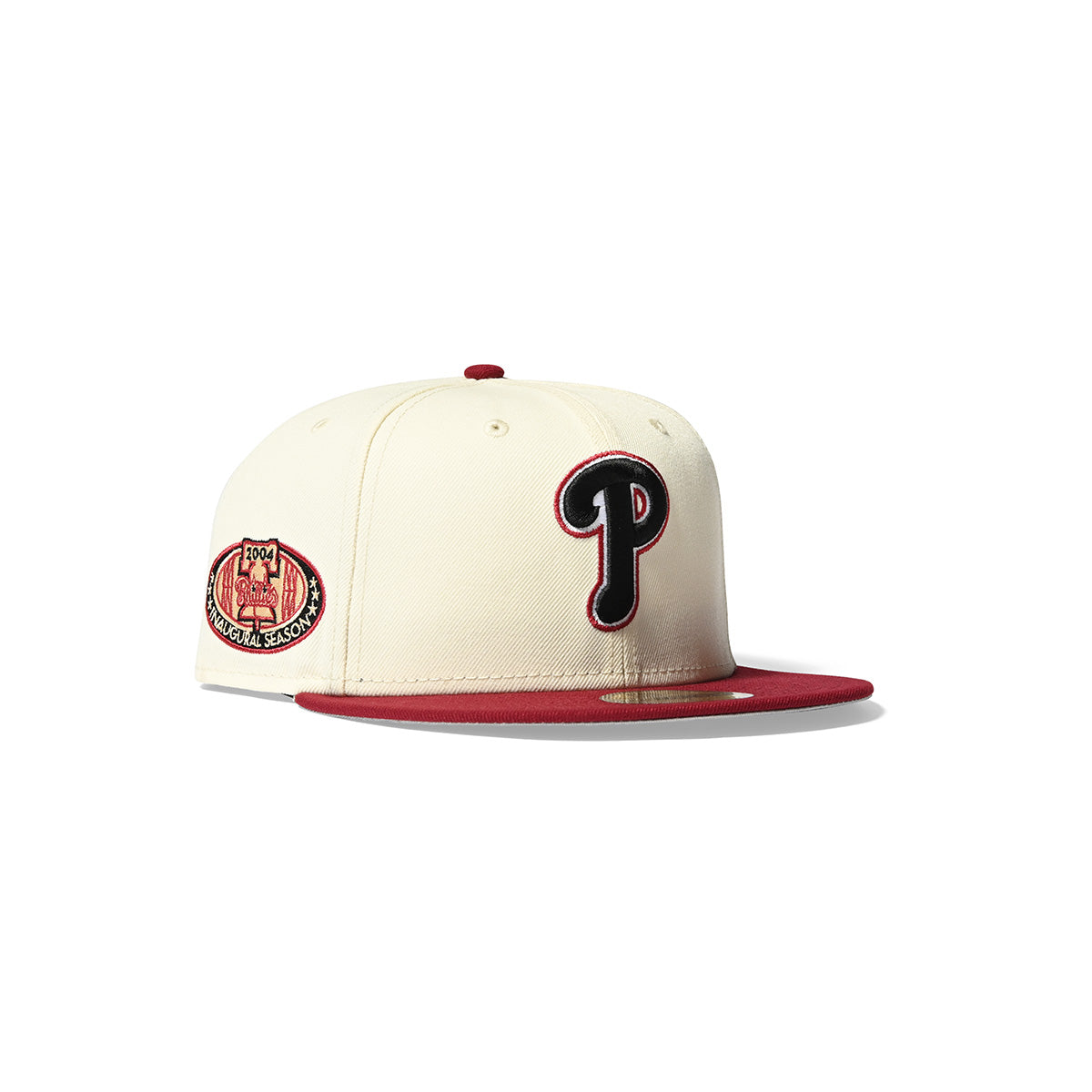 NEW ERA Philadelphia Phillies - 59FIFTY CO 2004 IS CHROME/BURGUNDY [70858251]