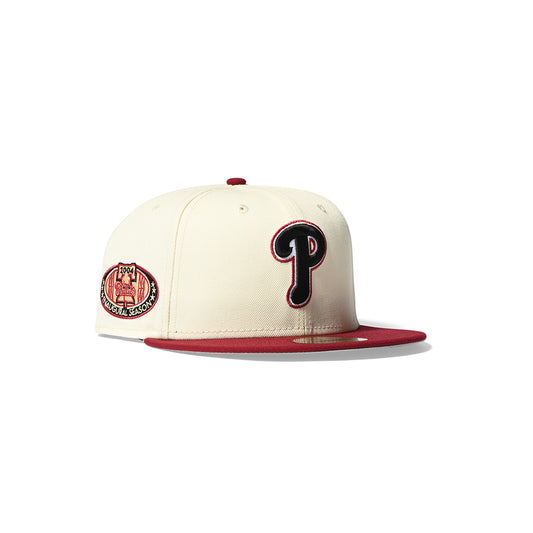 NEW ERA Philadelphia Phillies - 59FIFTY CO 2004 IS CHROME/BURGUNDY【70858251】