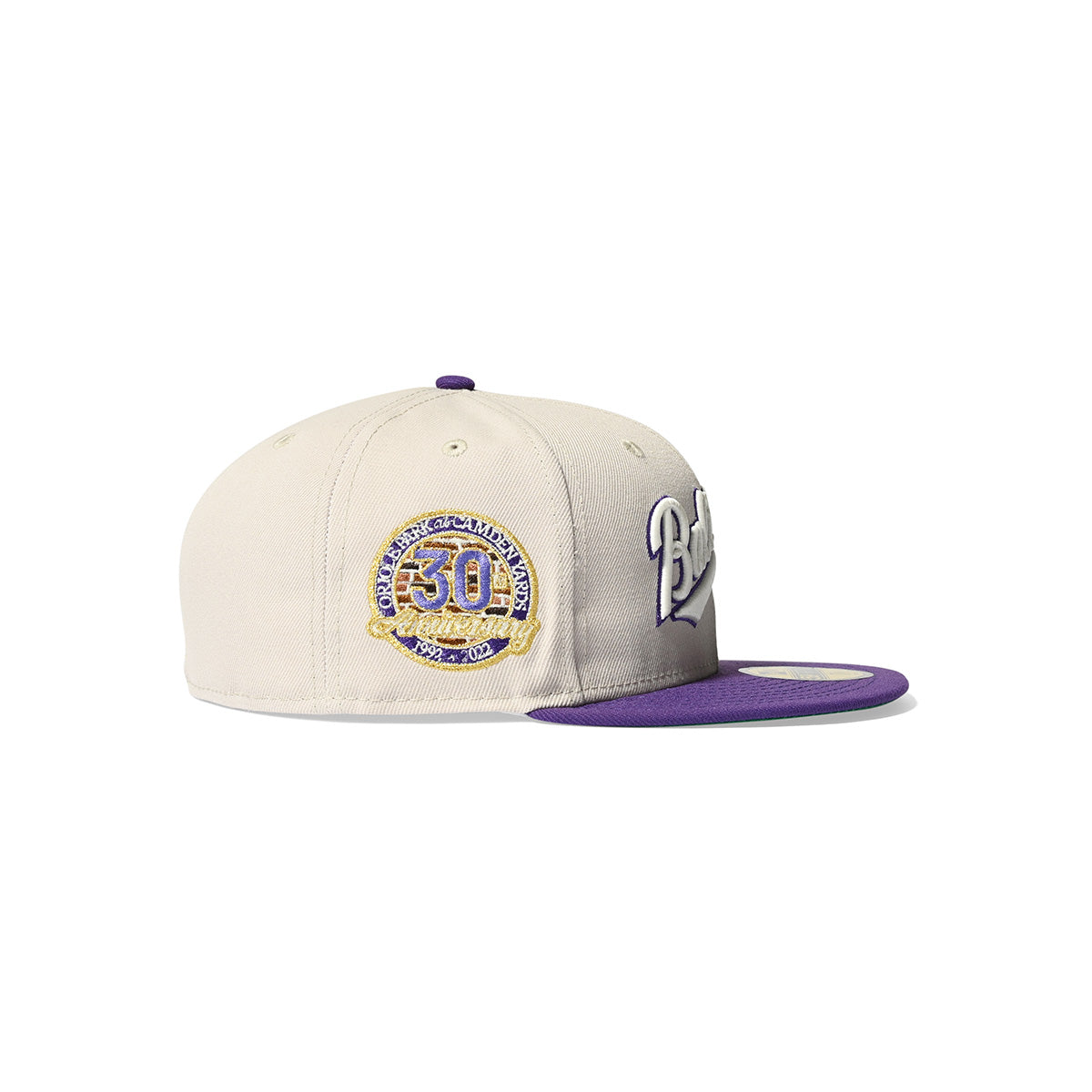 NEW ERA Baltimore Orioles - 59FIFTY CO 30TH ANV STONE/TRUE PURPLE【70858253】