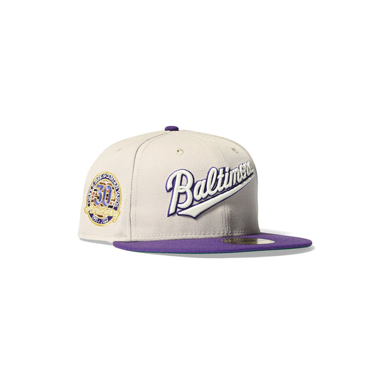 NEW ERA Baltimore Orioles - 59FIFTY CO 30TH ANV STONE/TRUE PURPLE【70858253】