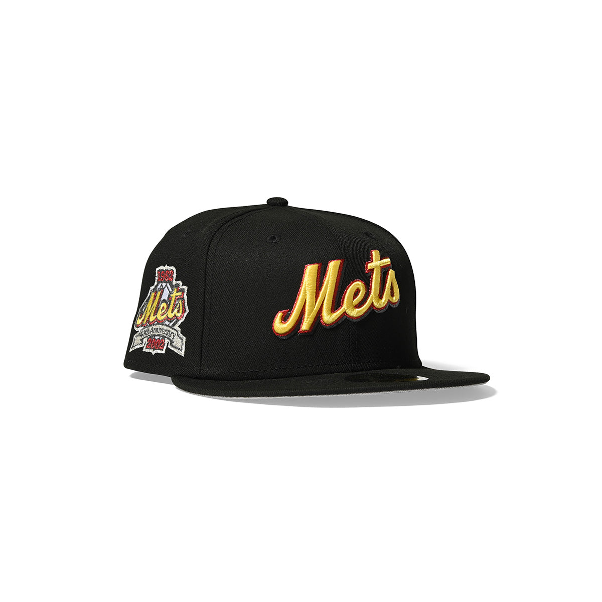 NEW ERA New York Mets - 59FIFTY CO 40TH ANV SCRIPT YELLOW LOGO/BLACK [70858388]