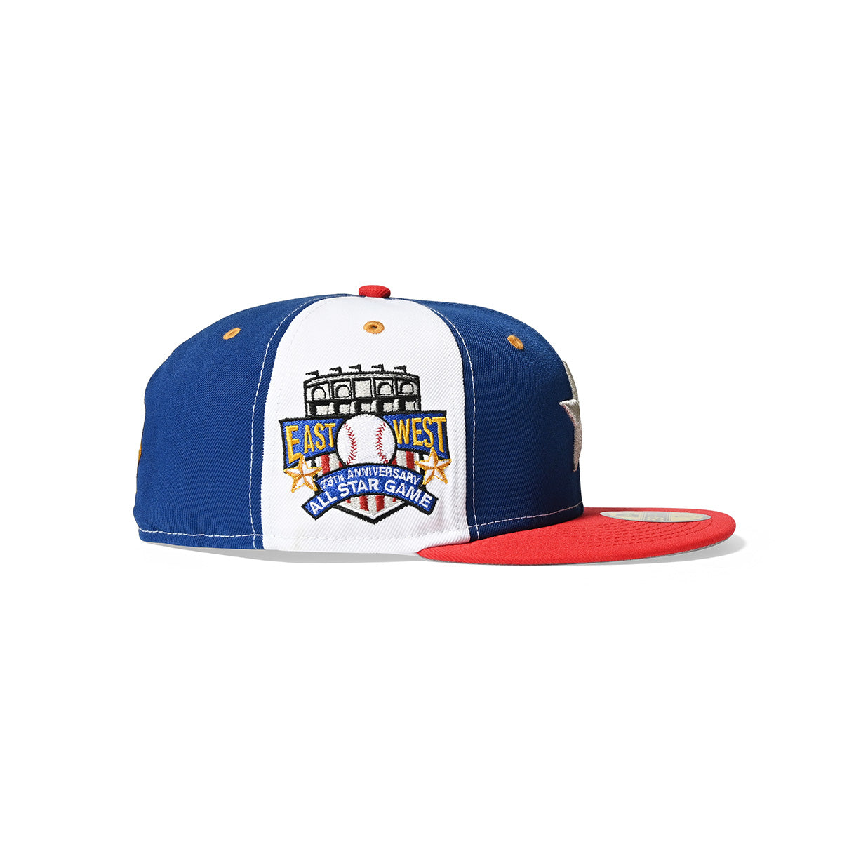 NEW ERA NEGRO LEAGUE - 59FIFTY 75TH ANV ASG CO WHITE/RED/BLUE [70847089]