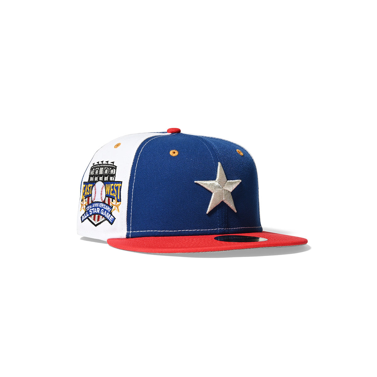 NEW ERA NEGRO LEAGUE - 59FIFTY 75TH ANV ASG CO WHITE/RED/BLUE [70847089]