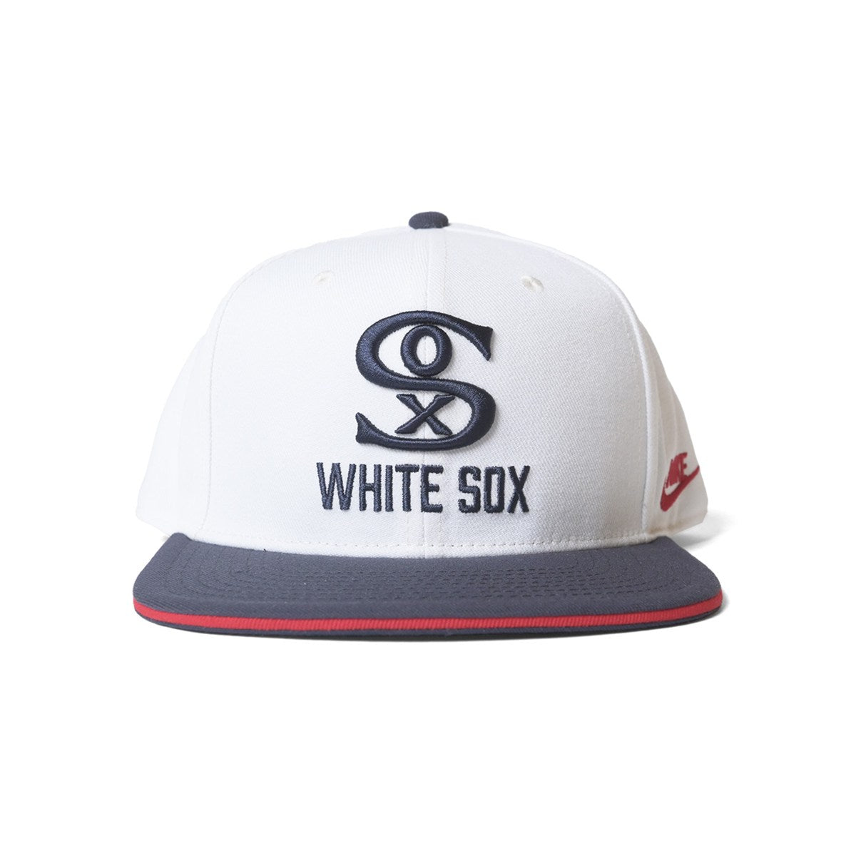 NIKE CLUB - Chicago White Sox COOPERSTOWN DRI-FIT PRO STRUCTURED SQUARE BILL CAP 【NB09-0I8Q-CWS-9AJ】