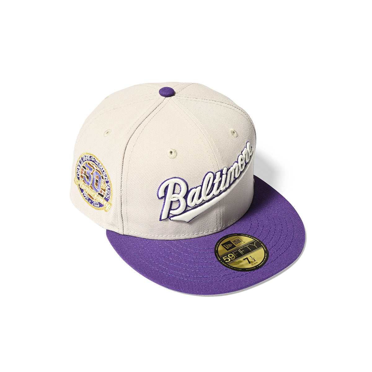 NEW ERA Baltimore Orioles - 59FIFTY CO 30TH ANV STONE/TRUE PURPLE [70858253]