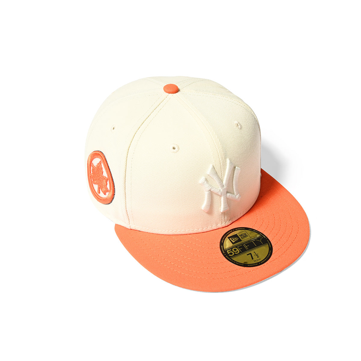 NEW ERA New York Yankees - 59FIFTY CO PARKS DPT CHROME/RUSH ORANGE【70815721】