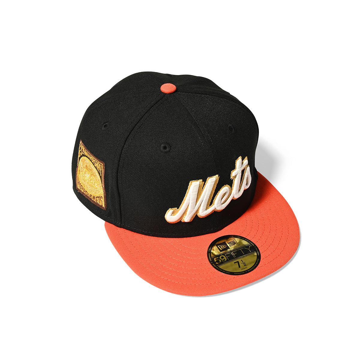 NEW ERA New York Mets - 59FIFTY CO 25TH ANV BLACK/ORANGE【70854601】