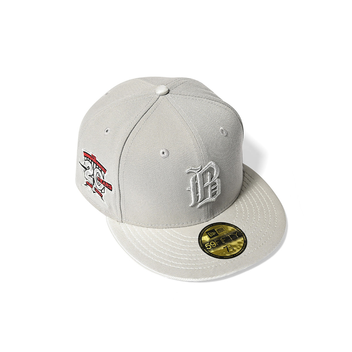 NEW ERA Birmingham Barons - 59FIFTY CO 20TH ANV GREY/METALLIC SILVER【70834067】