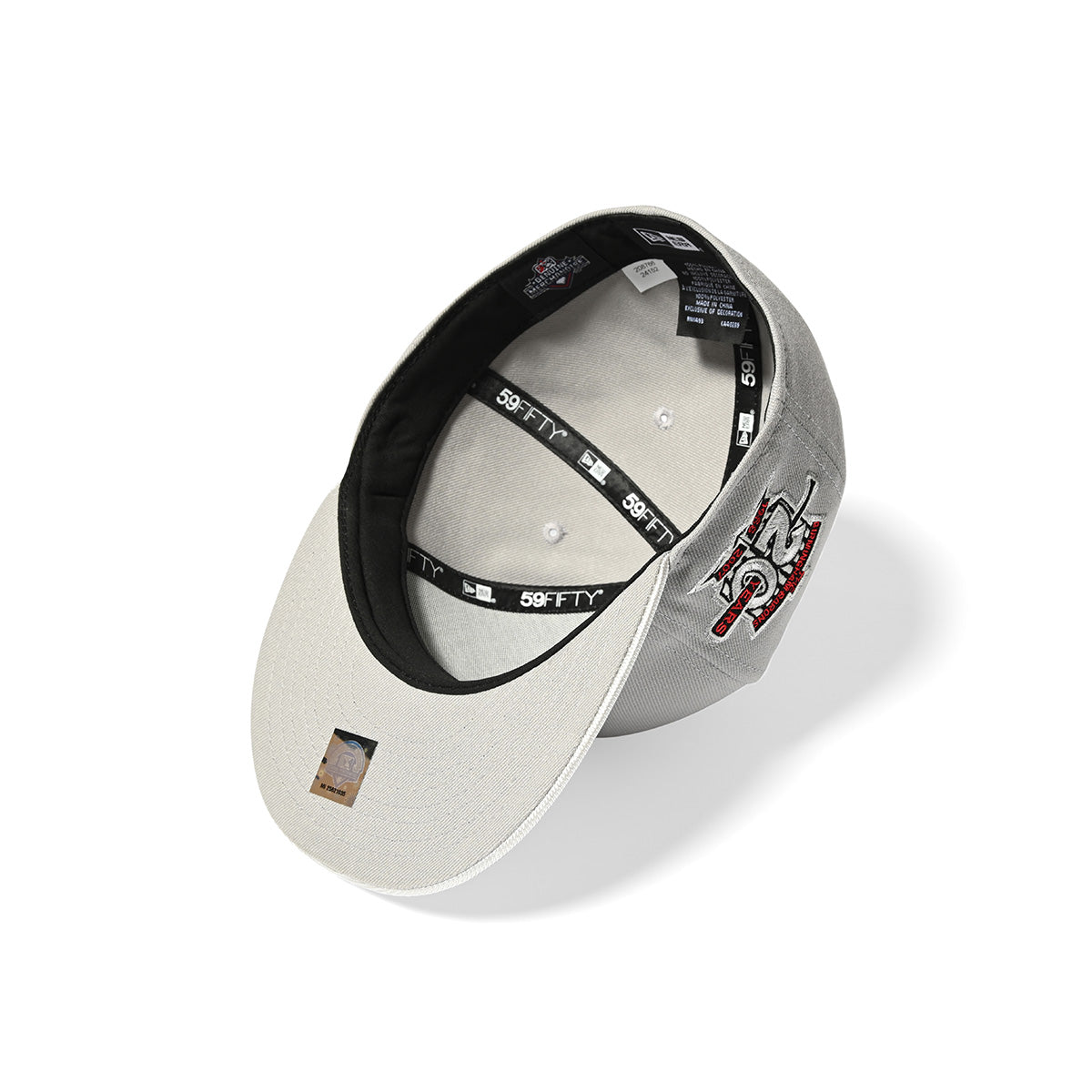 NEW ERA Birmingham Barons - 59FIFTY CO 20TH ANV GRAY/METALLIC SILVER [70834067]