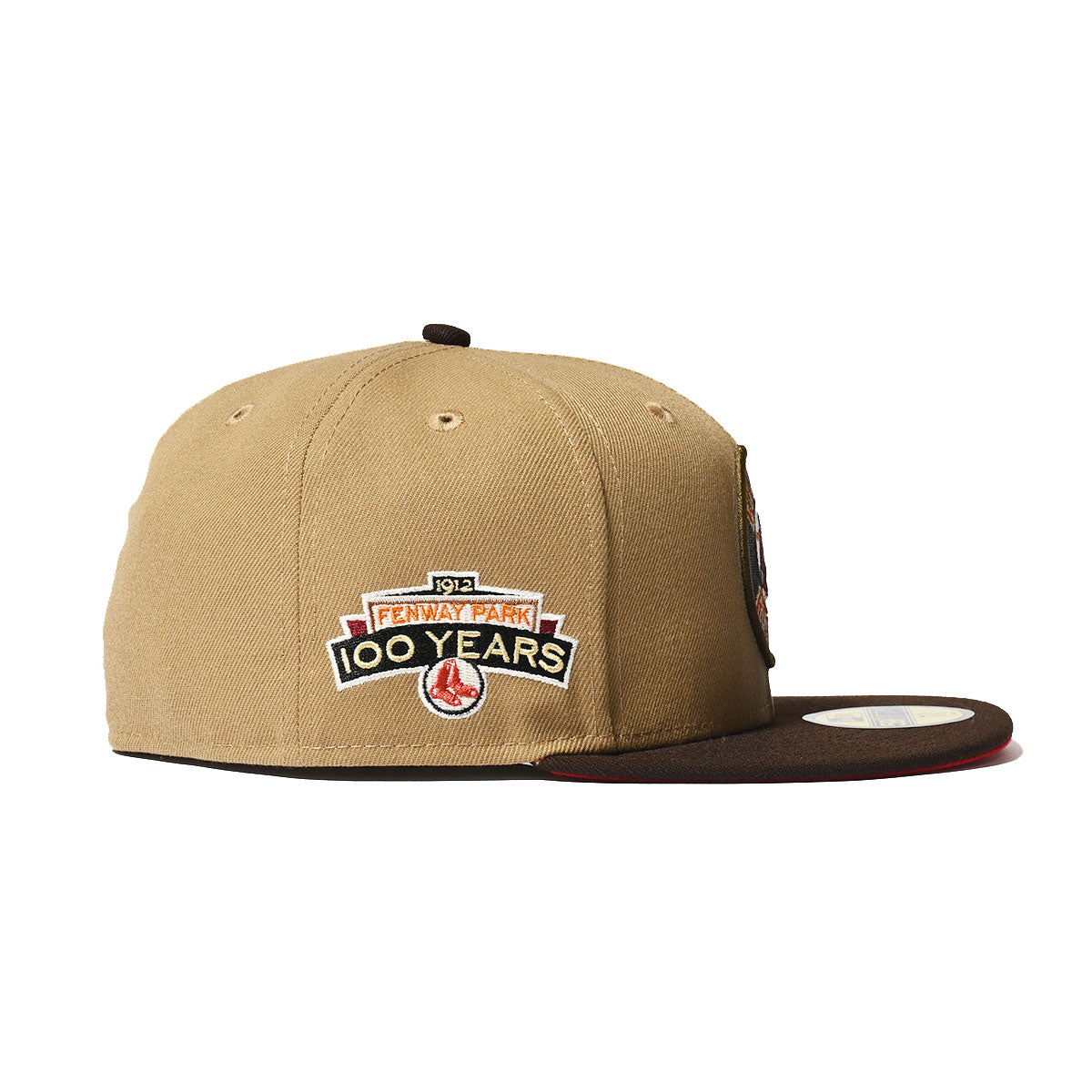 NEW ERA Boston Red Sox - FENWAY PARK 100 YEARS 59FIFTY KHAKI/BRNT【13953762】