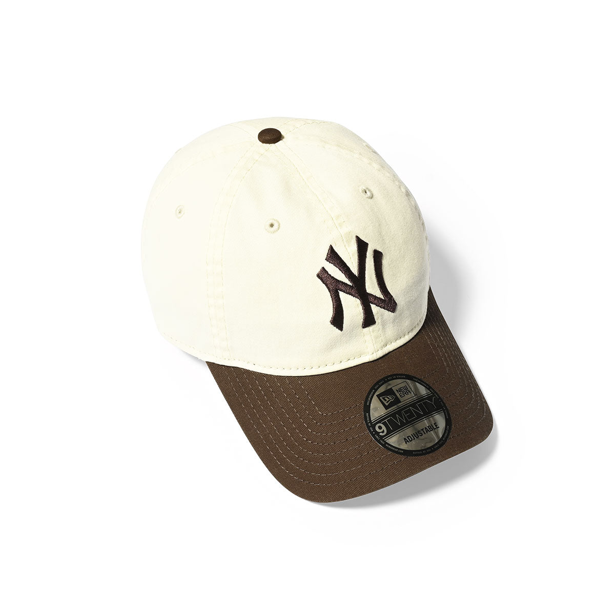 NEW ERA New York Yankees - 9TWENTY CROME WHITE WALNUT【14353289】