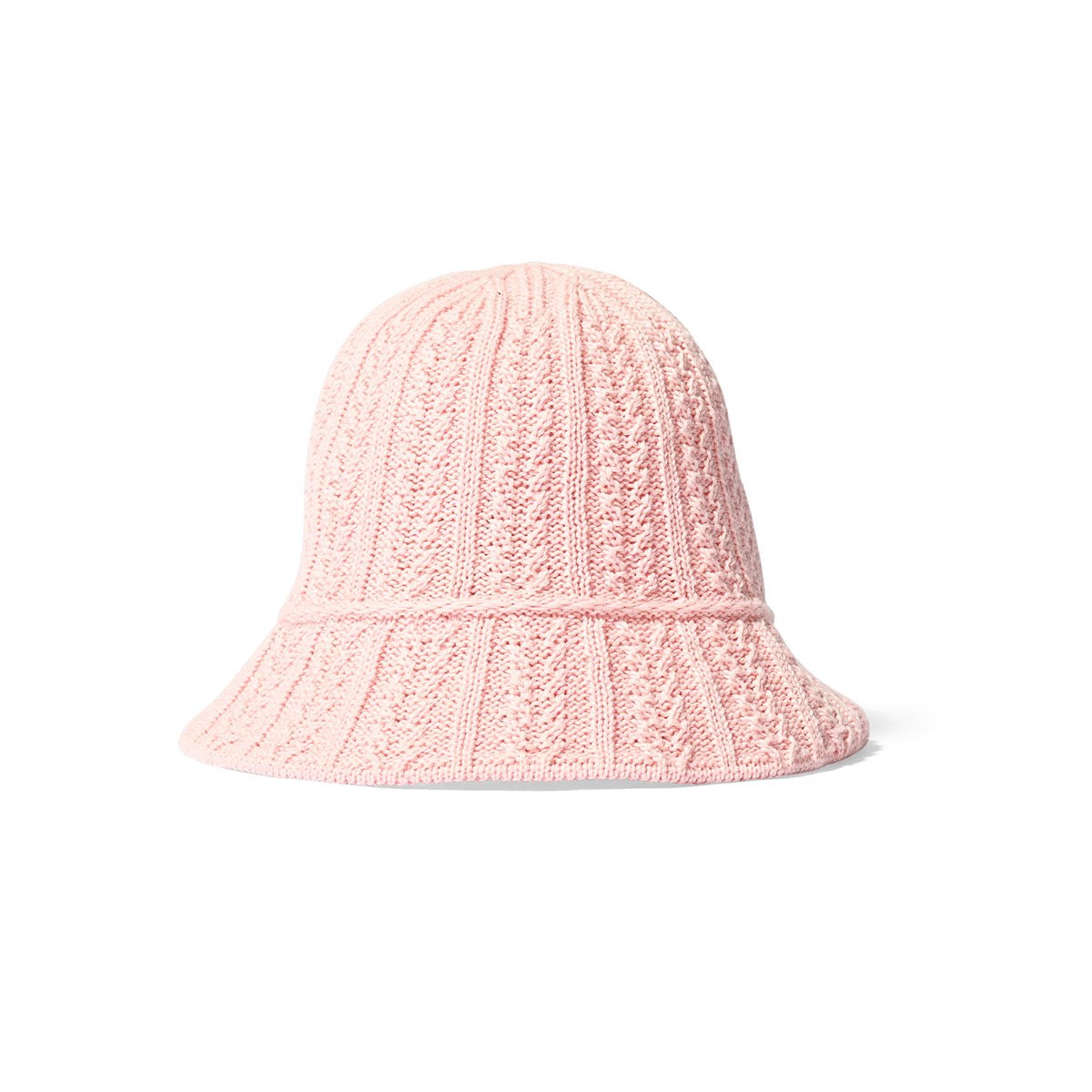 HOMEGAME - TWIST KNIT BUCKET HAT PINK【HG241407】