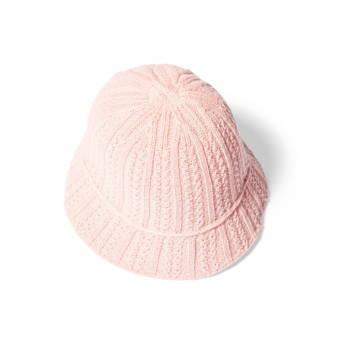 HOMEGAME - TWIST KNIT BUCKET HAT PINK【HG241407】