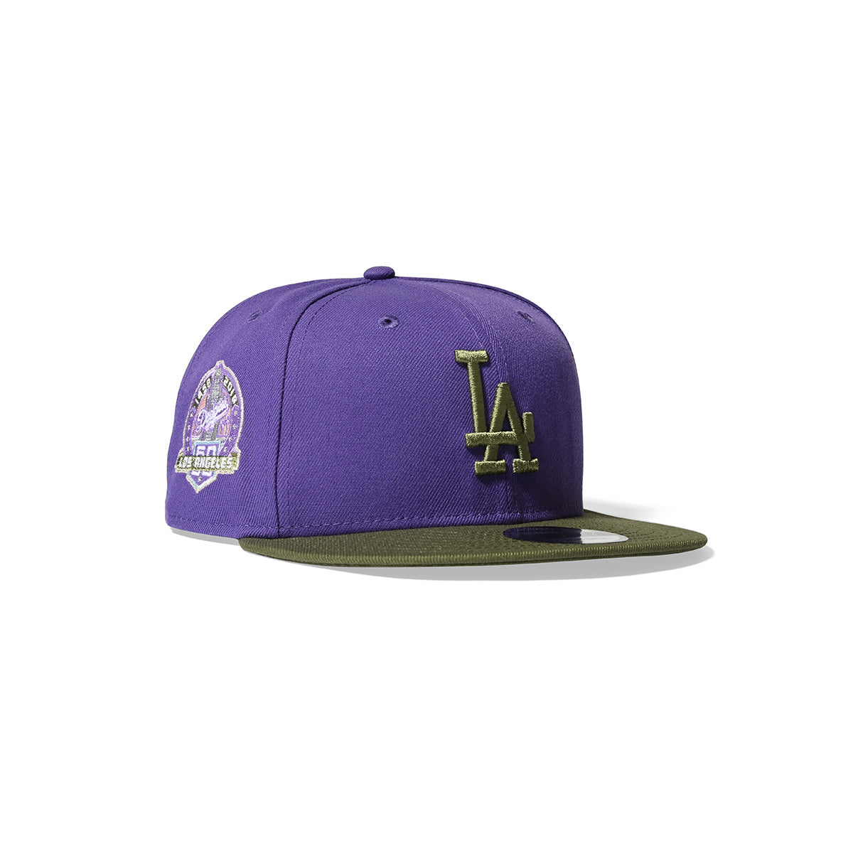 NEW ERA Los Angeles Dodgers - 9FIFTY CO 60TH ANV PURPLE/OLIVE [70878094]