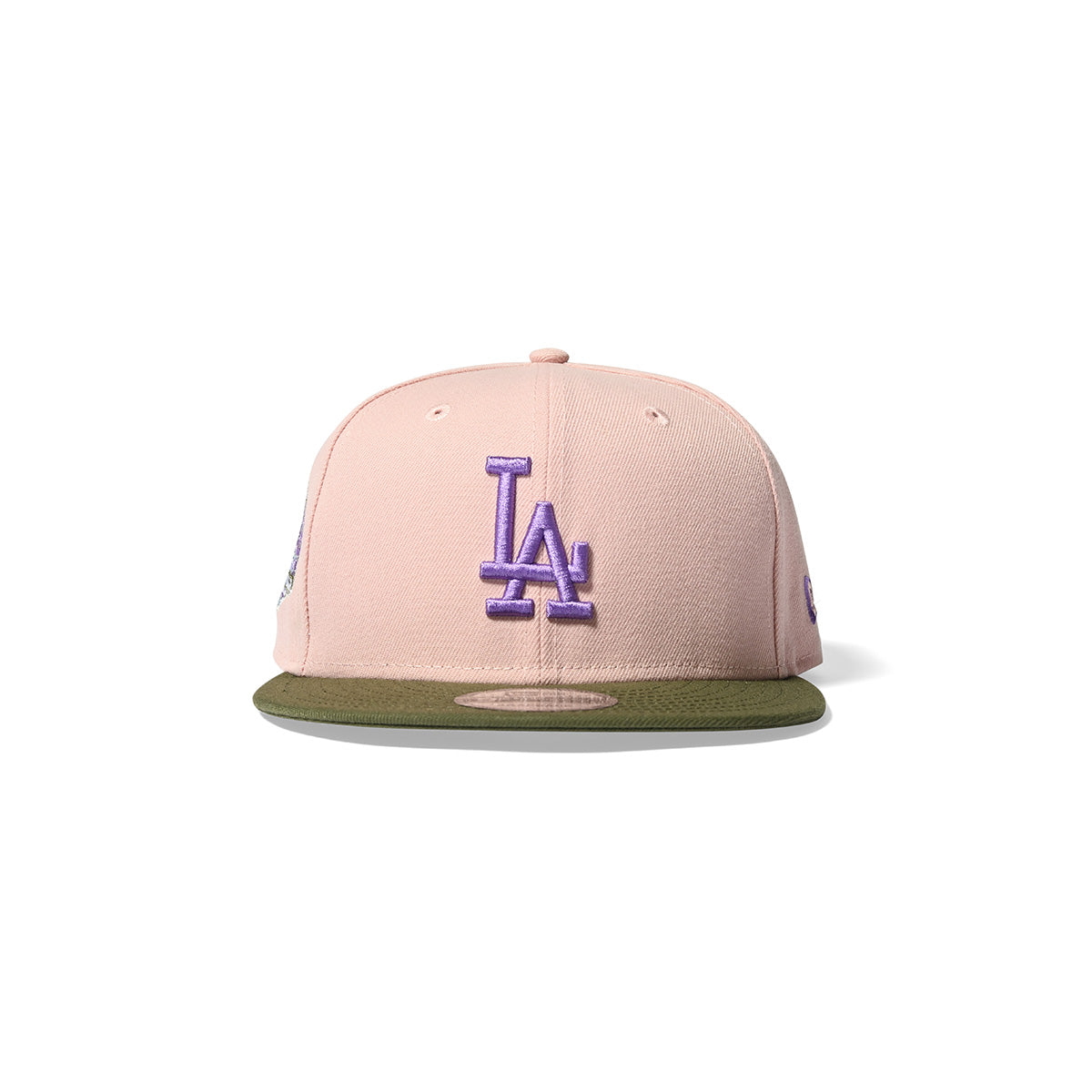 NEW ERA Los Angeles Dodgers - 9FIFTY CO 60TH ANV PINK/OLIVE【70878095】