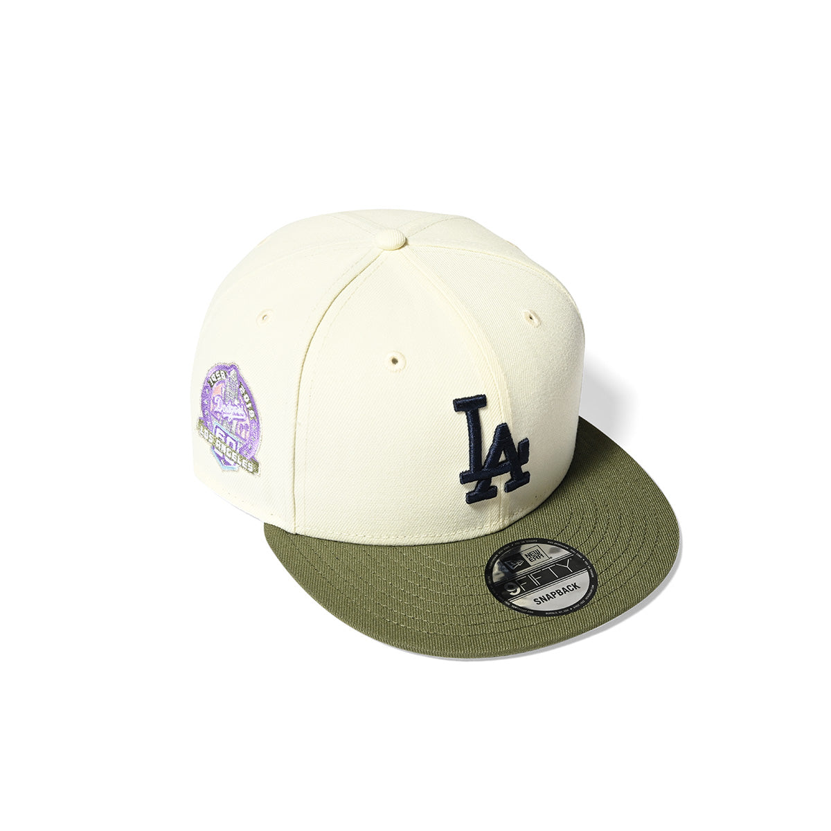 NEW ERA Los Angeles Dodgers - 9FIFTY CO 60TH ANV CHROME/OLIVE [70877818]