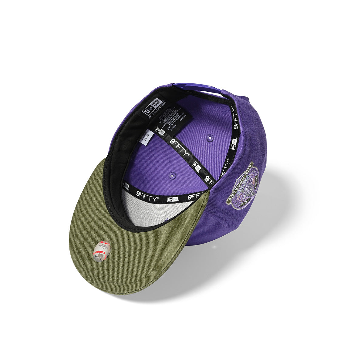 NEW ERA Los Angeles Dodgers - 9FIFTY CO 60TH ANV PURPLE/OLIVE【70878094】